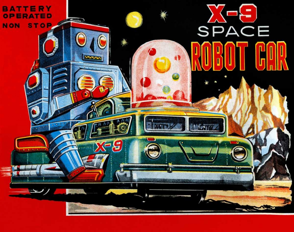 X-9 Space Robot Car