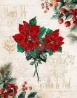 Bonne Fete Pointsettia - Sally Swatland