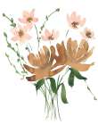 Taupey Floral II