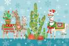 Lovely Llamas Christmas I