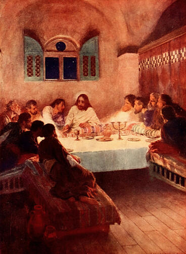 The Last Supper, He Who Was Once a Little Child 1900