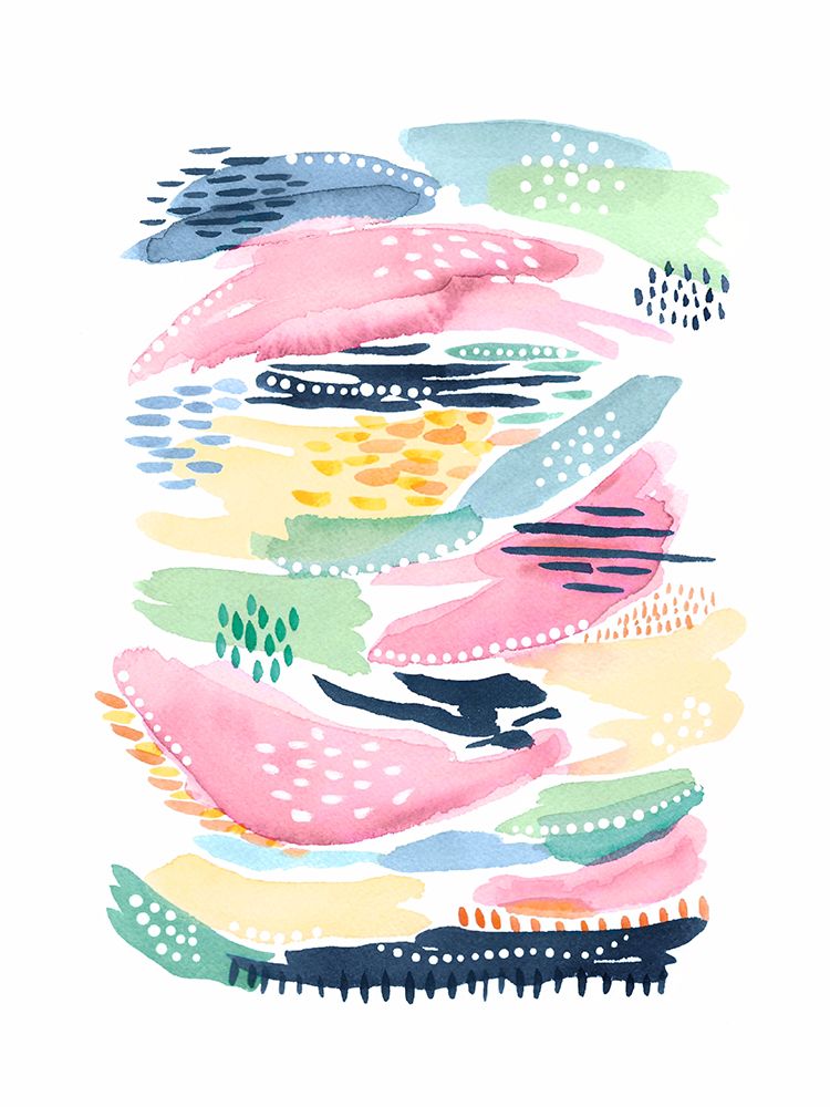 Watercolor Abstract-Pastel