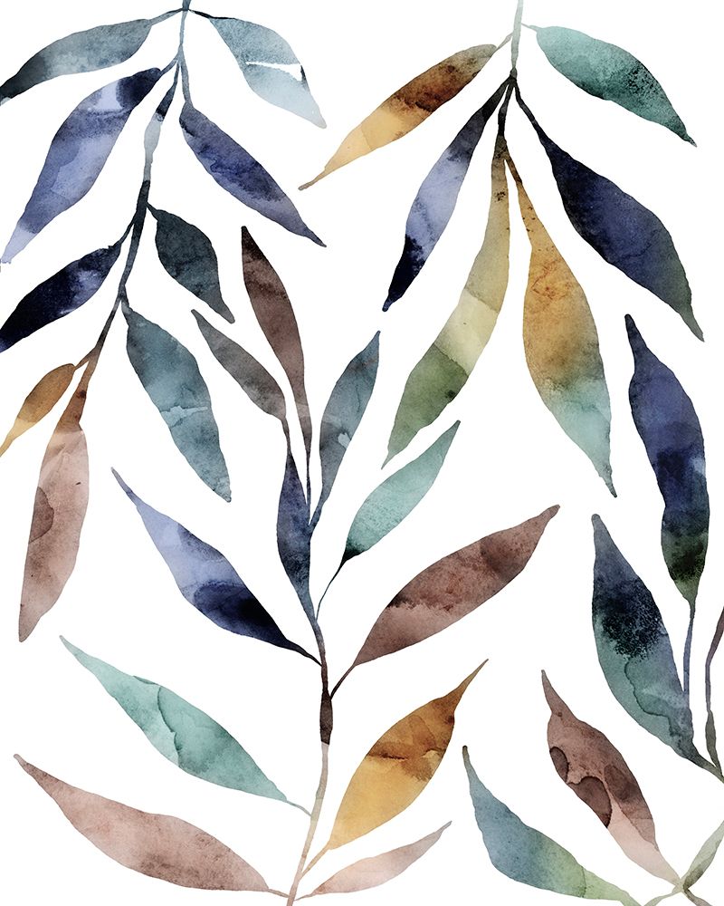 Watercolor Leaves