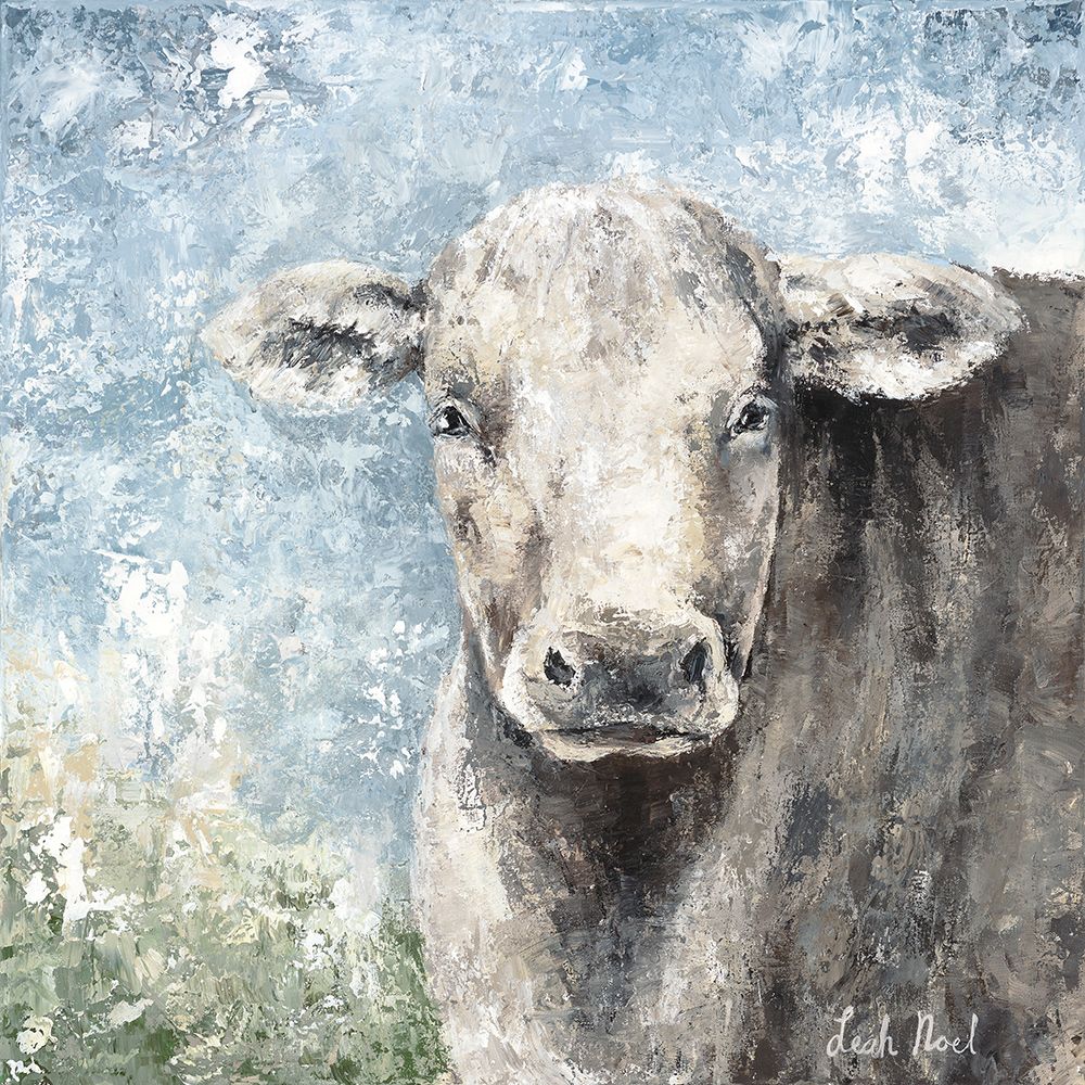 Blue Sky Cow