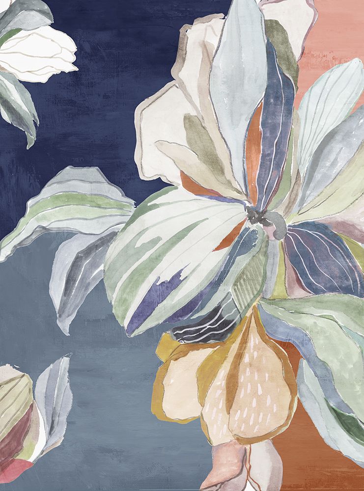 Petals Against a Twilight Canvas