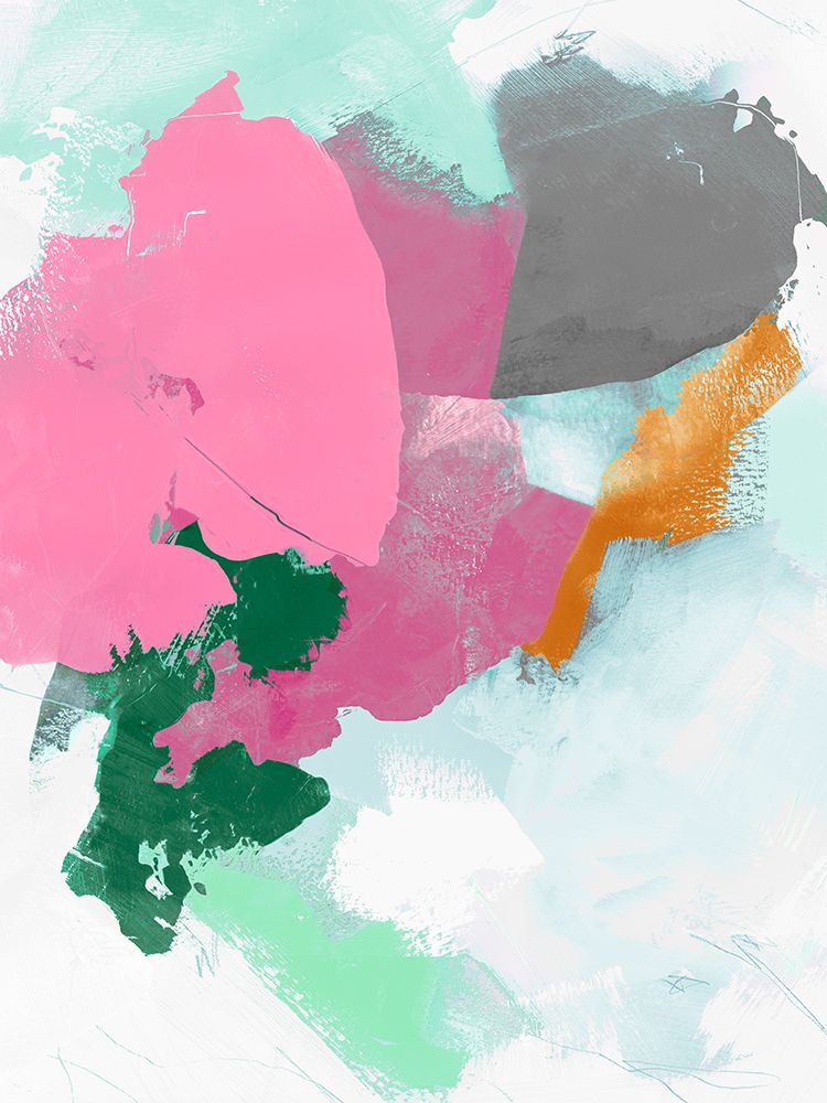 Pastel Dreams in Abstract Motion I