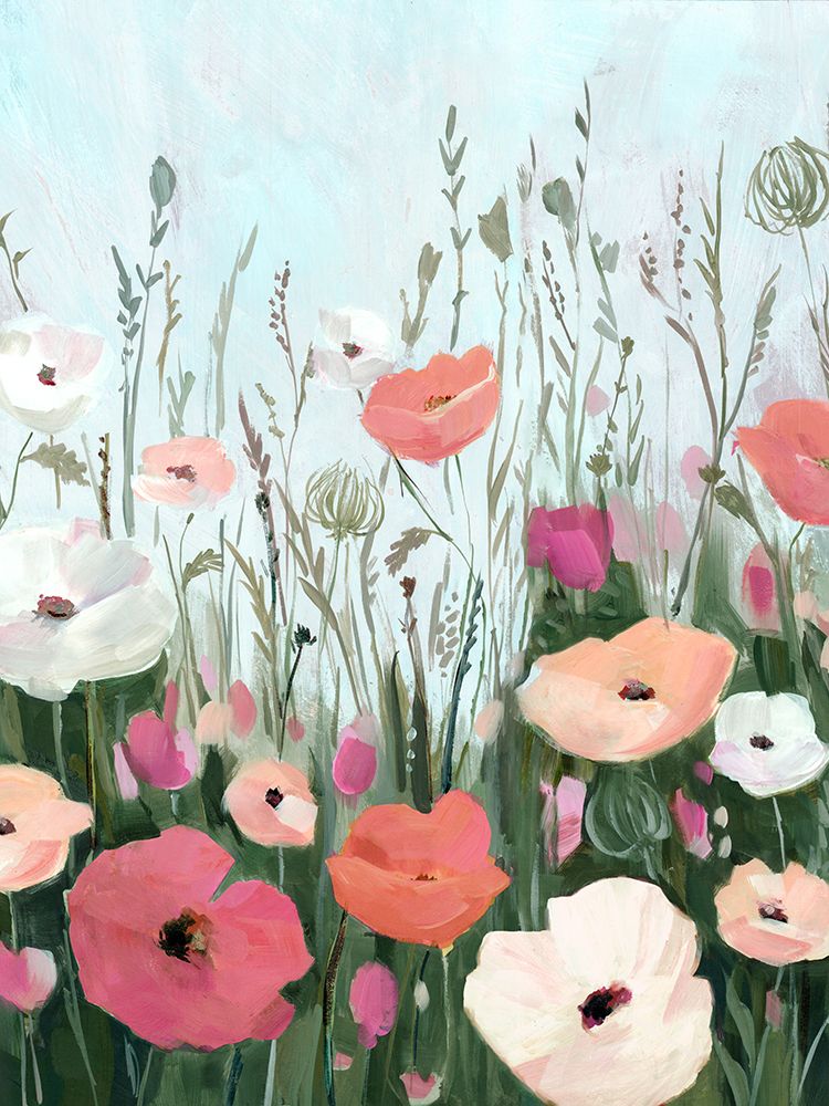 Springtime Meadow Blossoms I