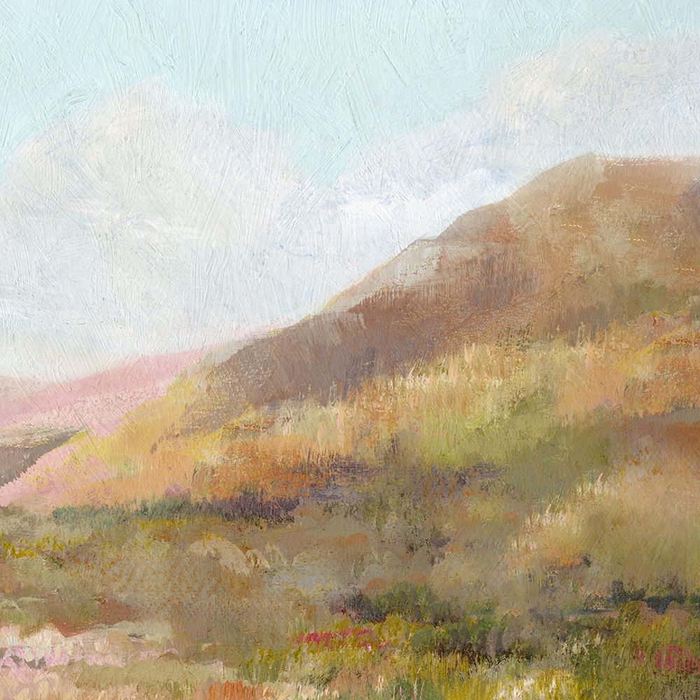 Gentle Hills Under Soft Skies II