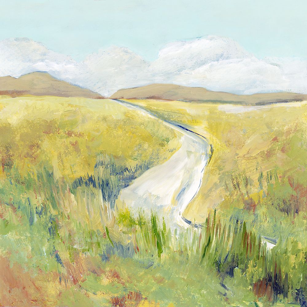Pathway Through Golden Fields