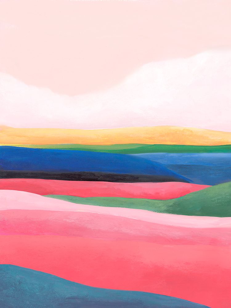 Colorful Horizon Layers I