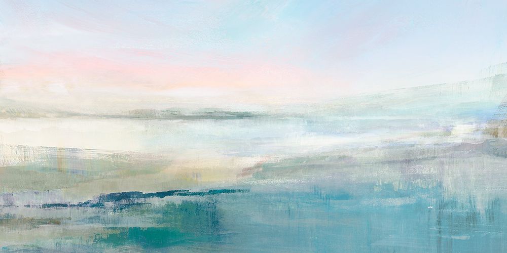 Serenity Over Misty Waters