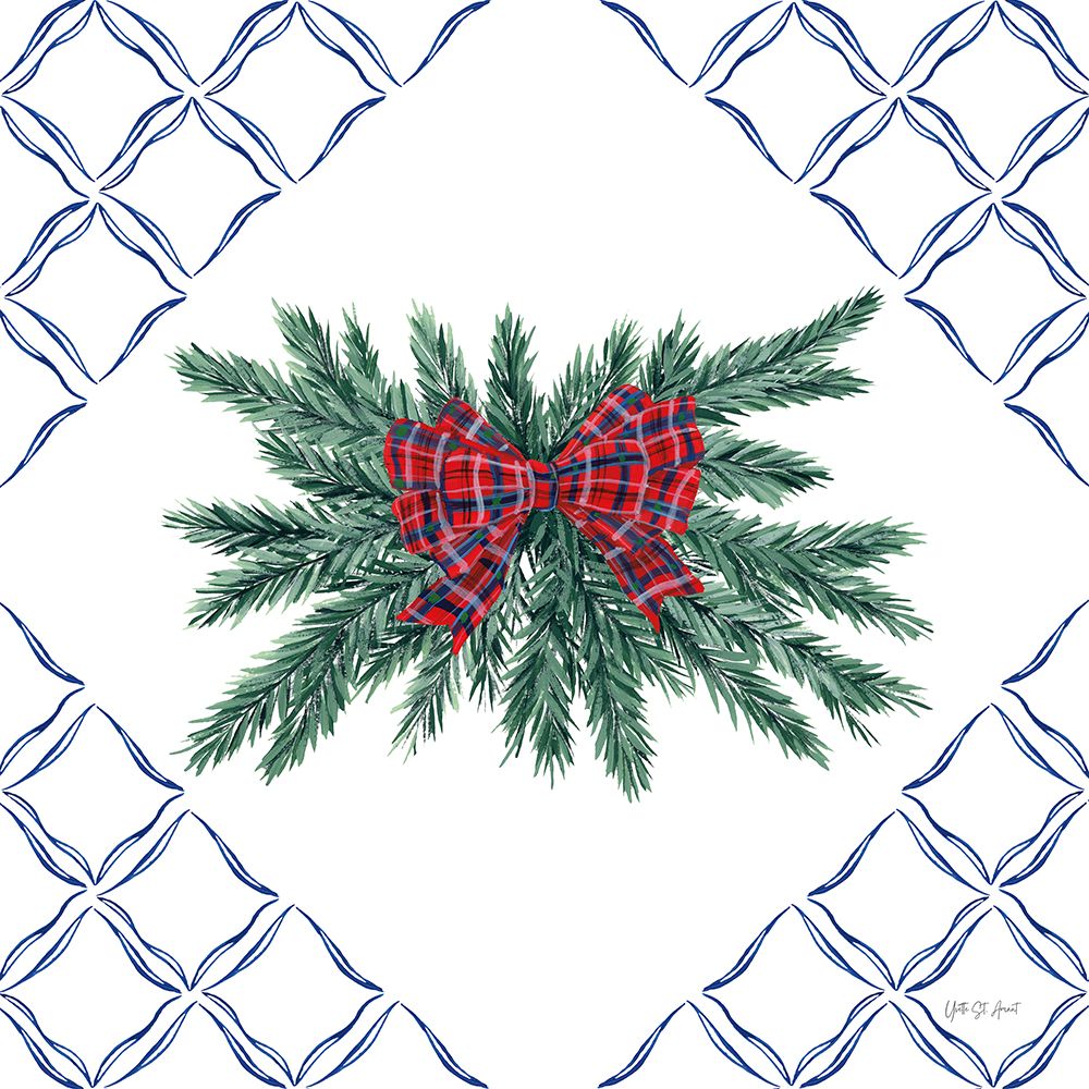 Holiday Tartan and Chinoiserie V
