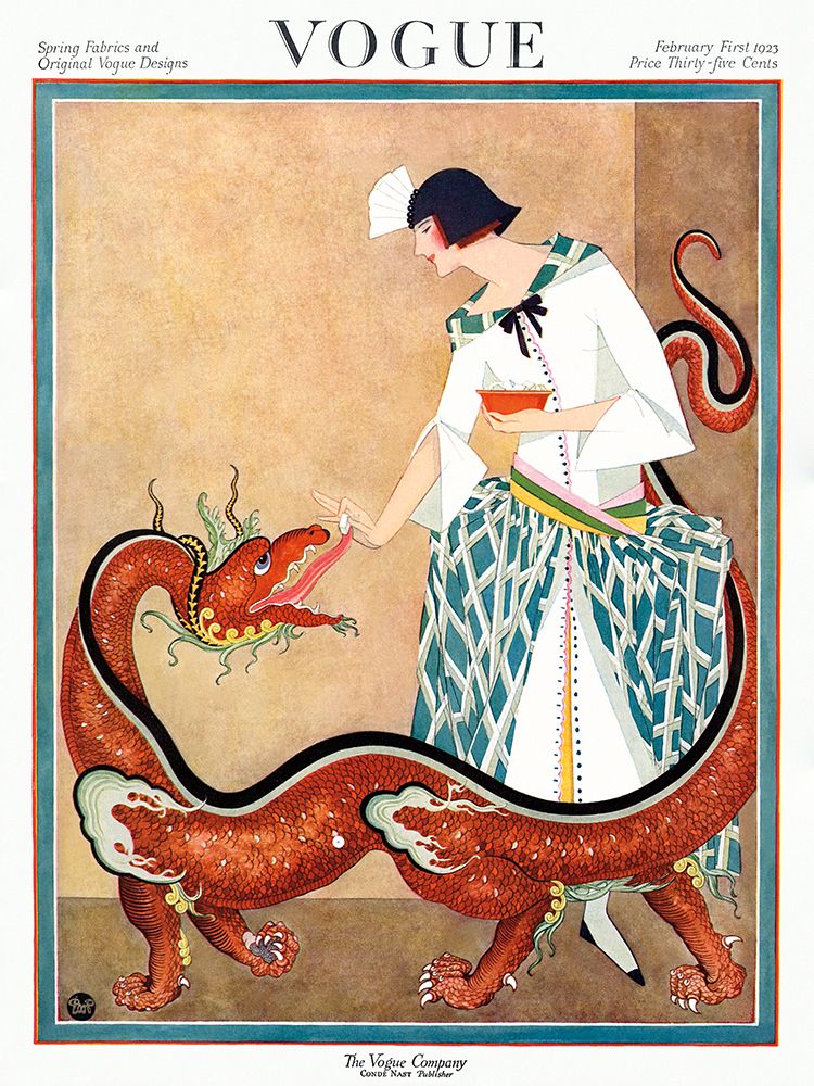 Vintage Fashion Cover IX