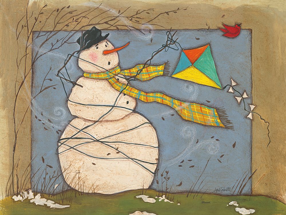 Seasonal Snowman III