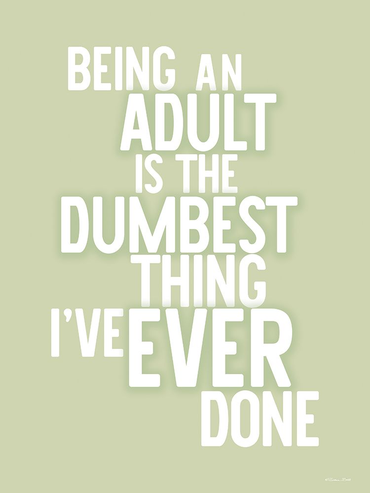Being an Adult