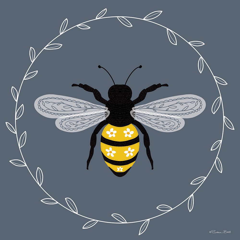 Bee Wreath