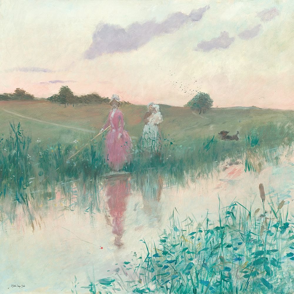 The Artists Wife Fishing