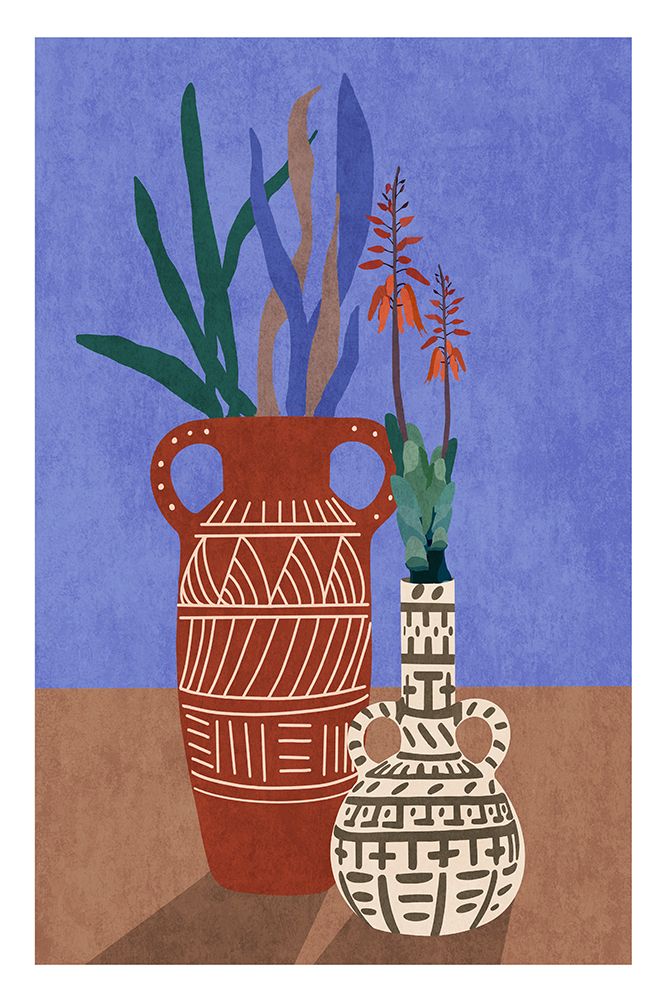 Flower Vase 3Ratio 2X3 Print By Bohonewart