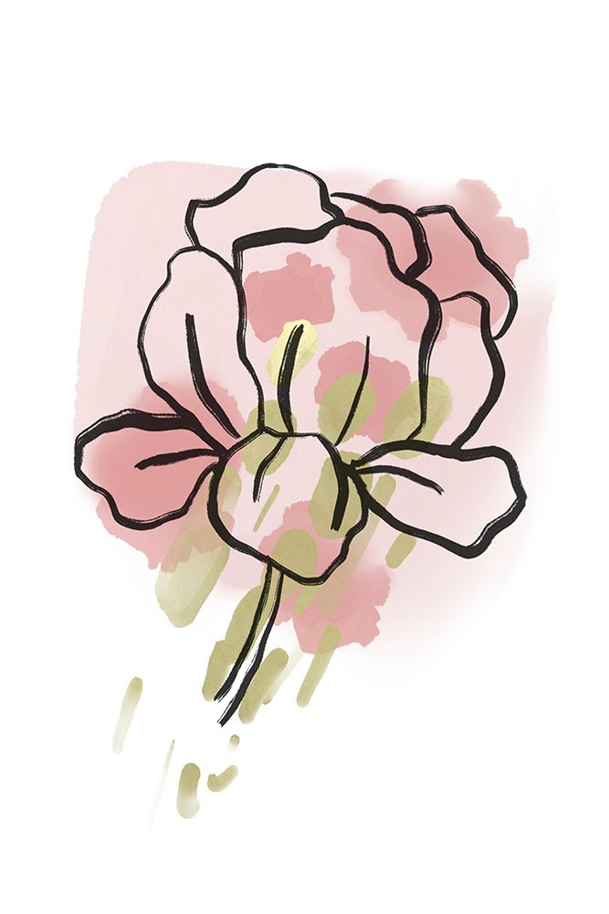 Botanical Pink Green 4