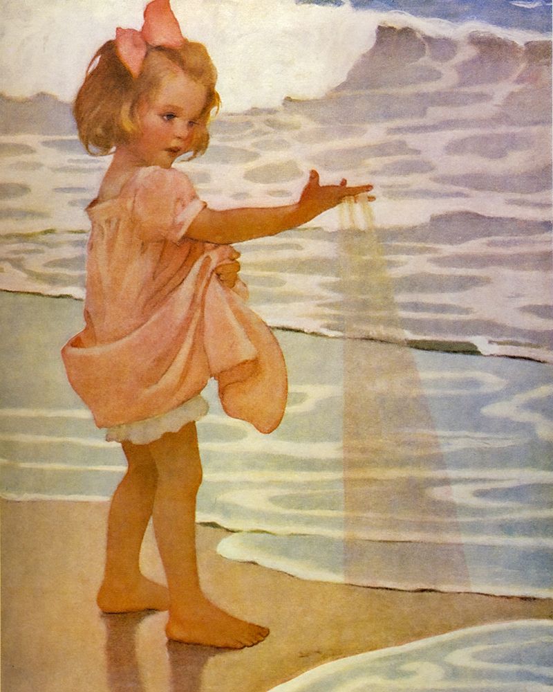 A Childs Book of Old Verses 1910 - Little Drops of Water