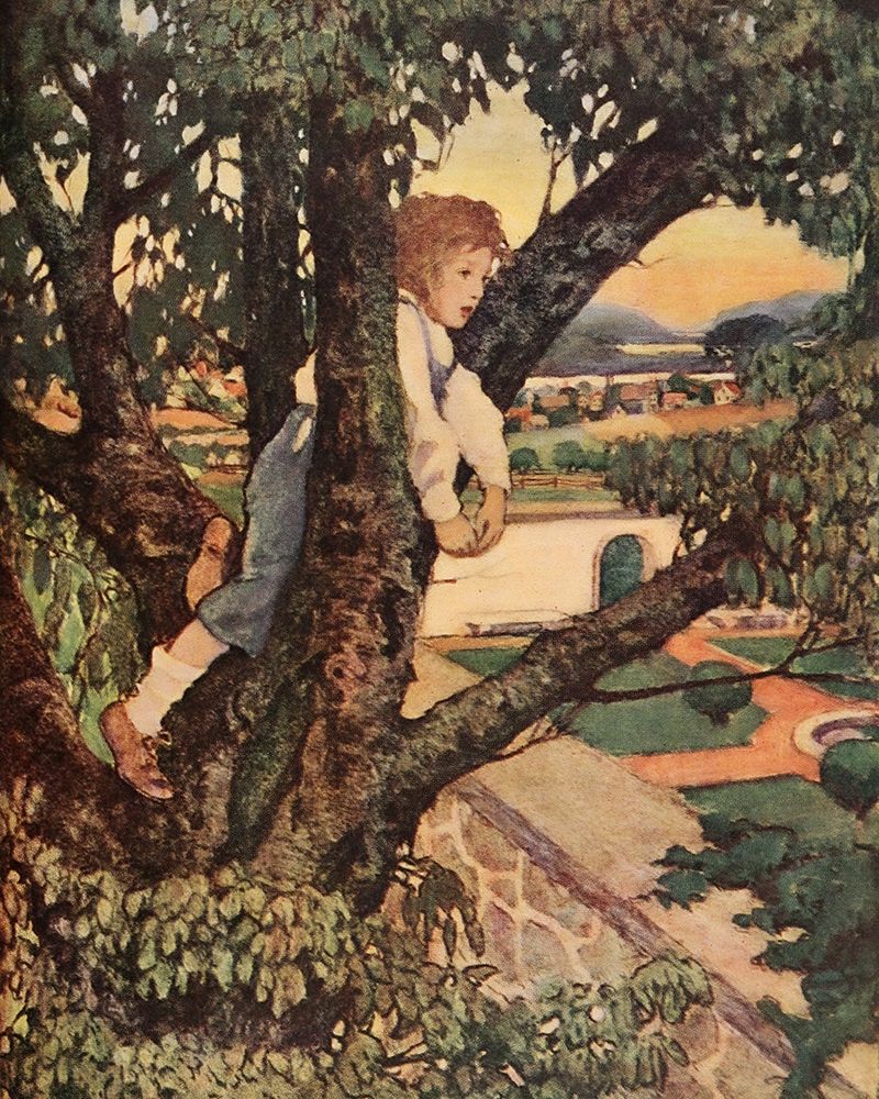 A Childs Garden of Verses 1905 - View From the Tree