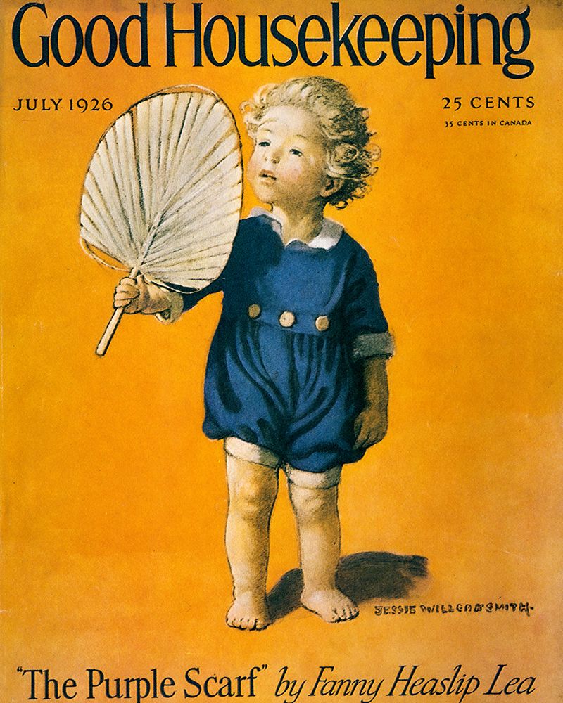 Good Housekeeping - Child with Fan