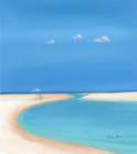 Tranquility Inlet Coastal Print
