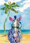 Hip Shades Zebra Art Print
