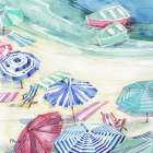 Umbrella Cove I - Light Art Print