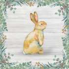 Grove Bunny II - Wood Art Print