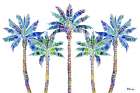 Tahiti Palm Horizontal Art Print
