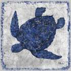 Saltwater Exploration III - Indigo Art Print