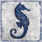 Saltwater Exploration IV - Indigo Art Print