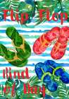 Fancy Flip Flops Vertical Art Print