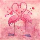 Love Birds I Art Print