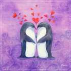 Love Birds II Art Print