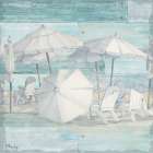 Linen Beach I Art Print