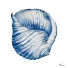 Grenada Shells IV - Indigo Art Print