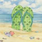 Toes in the Sand III Art Print
