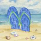 Toes in the Sand - VIII Art Print