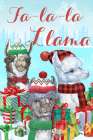 Fa La La Llama Vertical Art Print