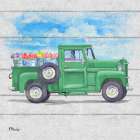 Flower Truck I Art Print