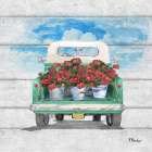 Flower Truck II Art Print