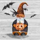 Halloween Gnome I Art Print
