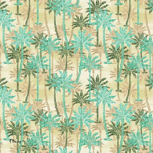 Melrose Palms Art Print