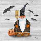 Halloween Gnome V Art Print