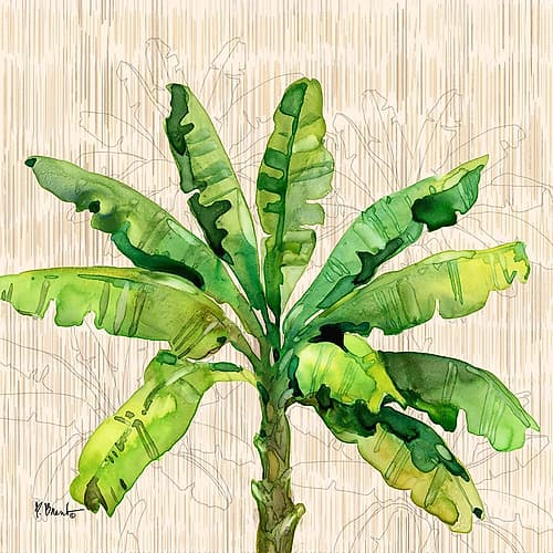 Hilo Palms II Coastal Print