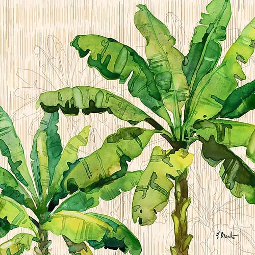 Hilo Palms IV Coastal Print