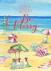 Holiday Rainbow Beach Vertical Art Print