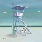 Coast Watch I Art Print